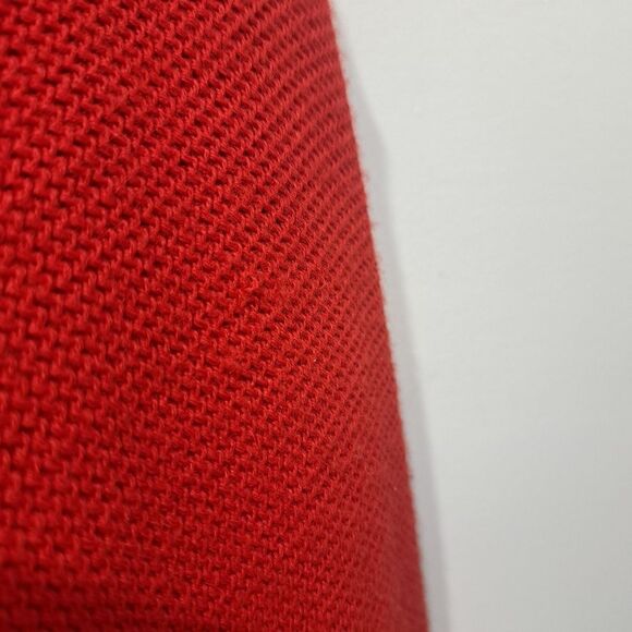 Vintage Monod Sports 80's Sweater Jacket Anorak Pocket Wool Banff Canada Red Lrg - Picture 10 of 17